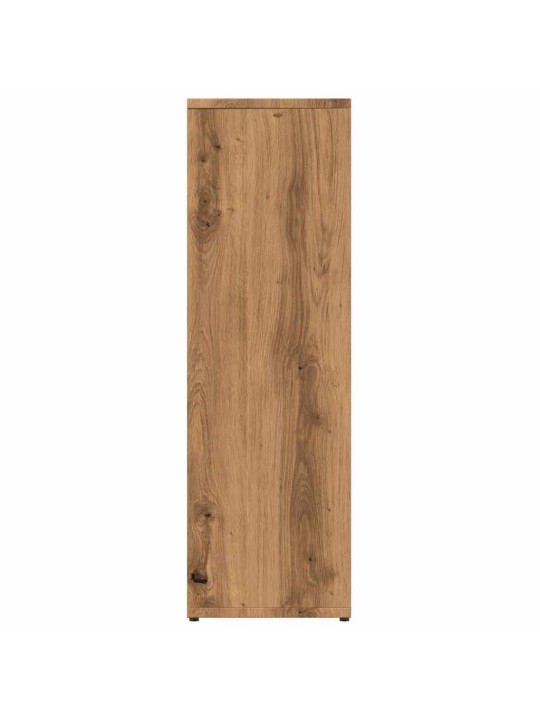 Kirjahylly käsityöläinen tammi 50x25x80 cm tekninen puu