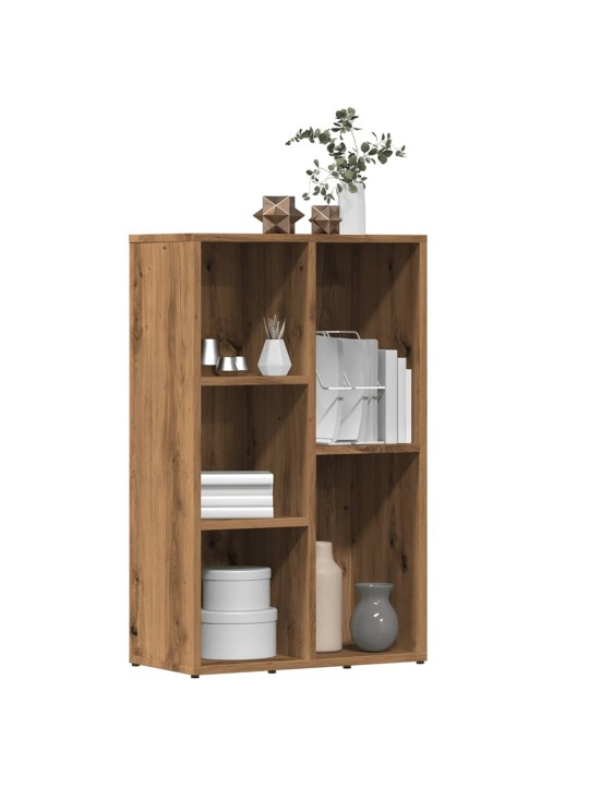 Kirjahylly käsityöläinen tammi 50x25x80 cm tekninen puu