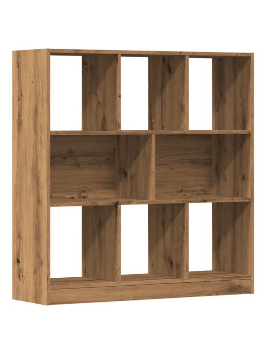 Kirjakaappi käsityöläinen tammi 97,5x29,5x100 cm tekninen puu