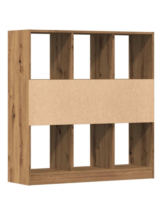 Kirjakaappi käsityöläinen tammi 97,5x29,5x100 cm tekninen puu