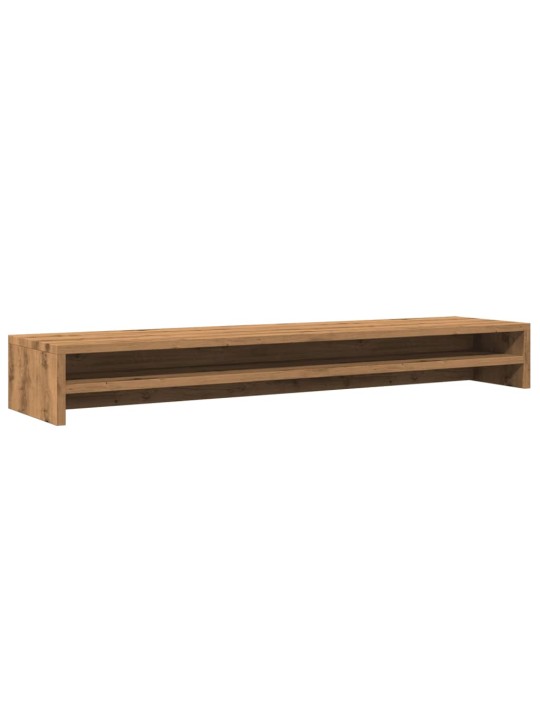 Näyttökoroke käsityöläinen tammi 100x24x13 cm lastulevy