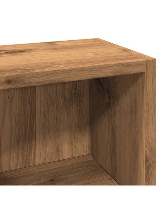 Cd-kaapit 2 kpl artesaani tammi 21x16x93,5 cm tekninen puu