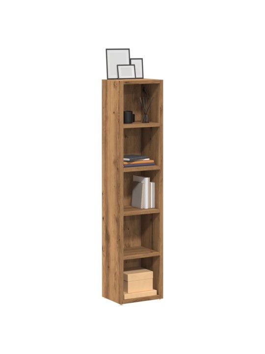 Cd-kaapit 2 kpl artesaani tammi 21x16x93,5 cm tekninen puu