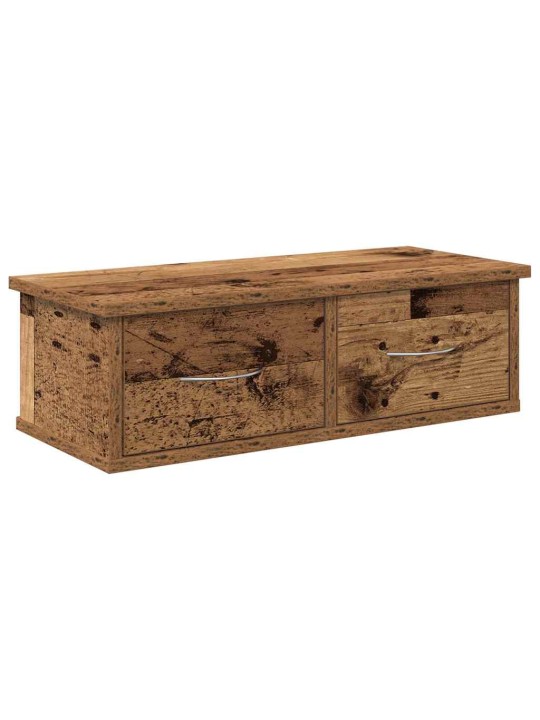 Seinäkaappi vanha puu 60x26x18,5 cm tekninen puu