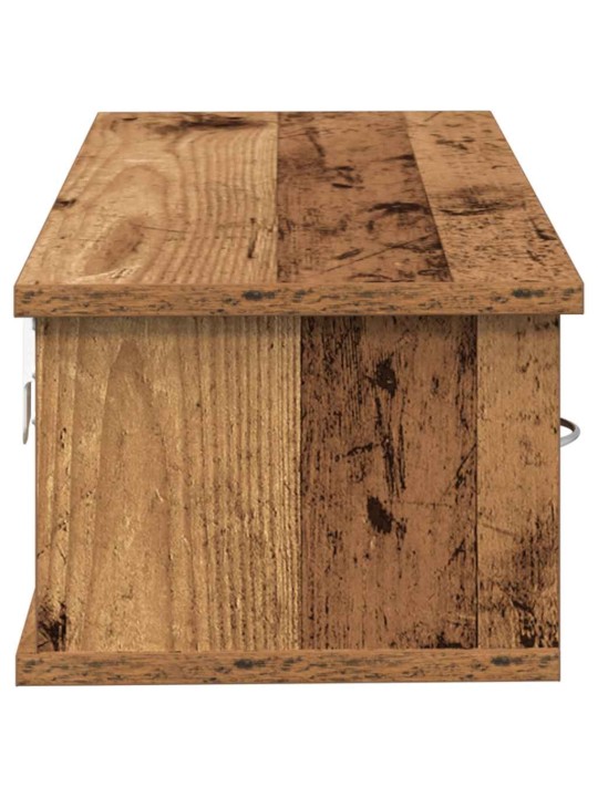 Seinäkaappi vanha puu 60x26x18,5 cm tekninen puu