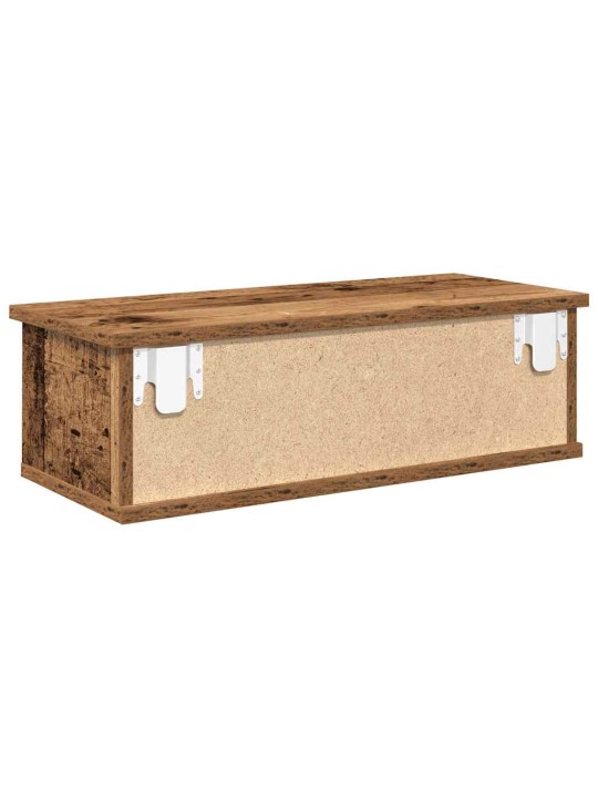 Seinäkaappi vanha puu 60x26x18,5 cm tekninen puu