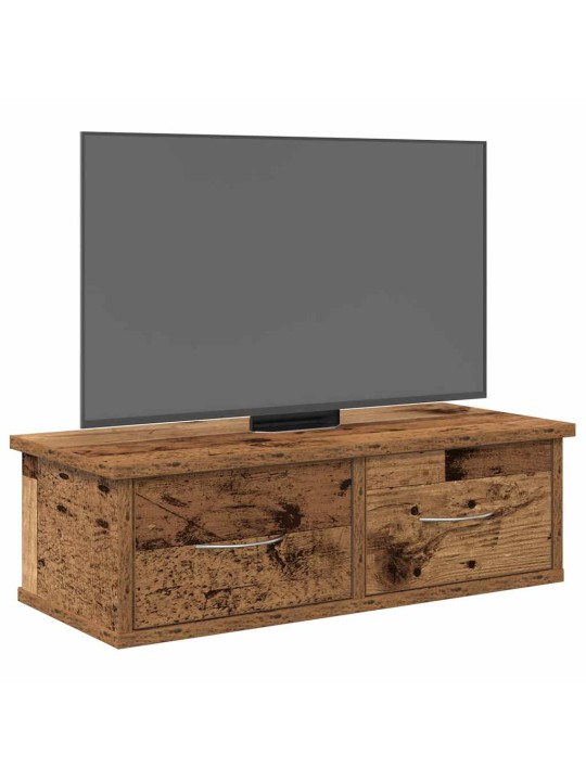 Seinäkaappi vanha puu 60x26x18,5 cm tekninen puu