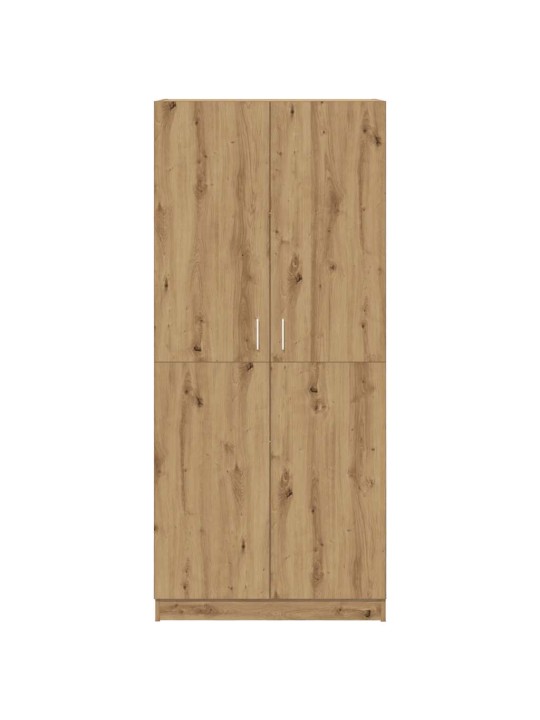 Vaatekaappi käsityöläinen tammi 90x52x200 cm tekninen puu