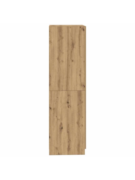 Vaatekaappi käsityöläinen tammi 90x52x200 cm tekninen puu