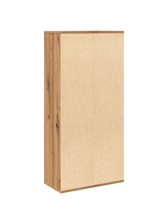 Kirjakaappi käsityöläinen tammi 50x25x104 cm