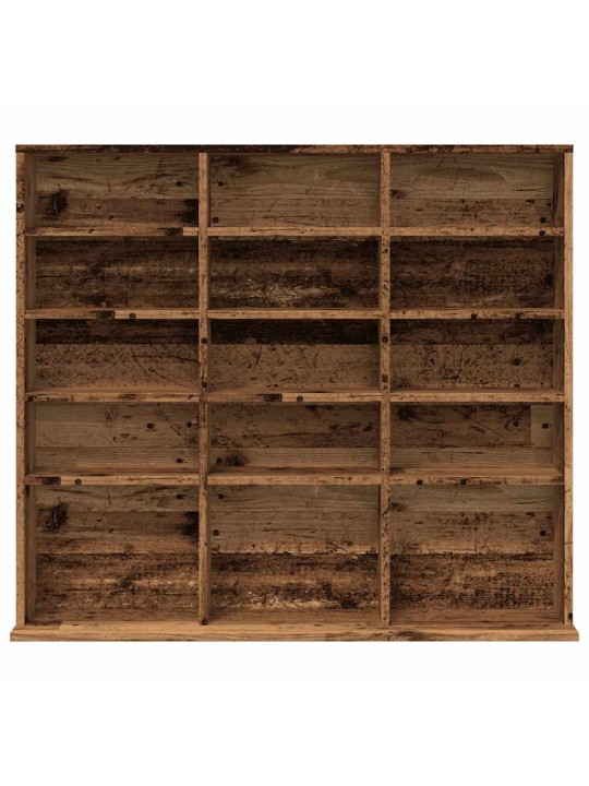 Cd-kaappi old wood 100x23x89,5 cm engineered wood