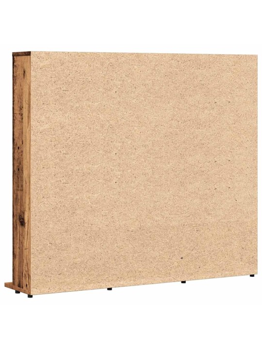 Cd-kaappi old wood 100x23x89,5 cm engineered wood
