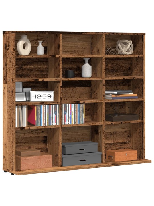 Cd-kaappi old wood 100x23x89,5 cm engineered wood