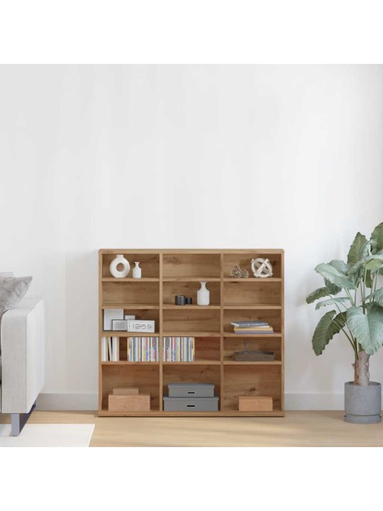 Cd-kaappi artisan oak 100x23x89,5 cm engineered wood