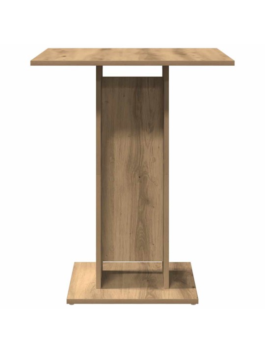 Bistropöytä käsityöläinen tammi 60x60x75 cm lastulevy