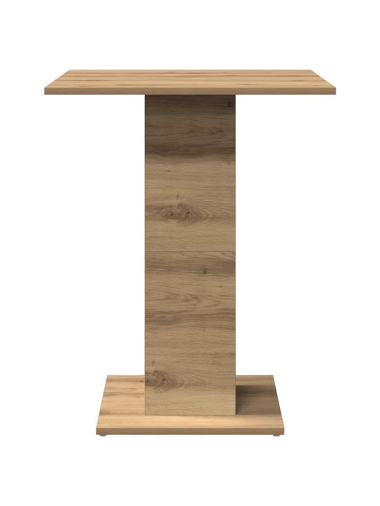 Bistropöytä käsityöläinen tammi 60x60x75 cm lastulevy
