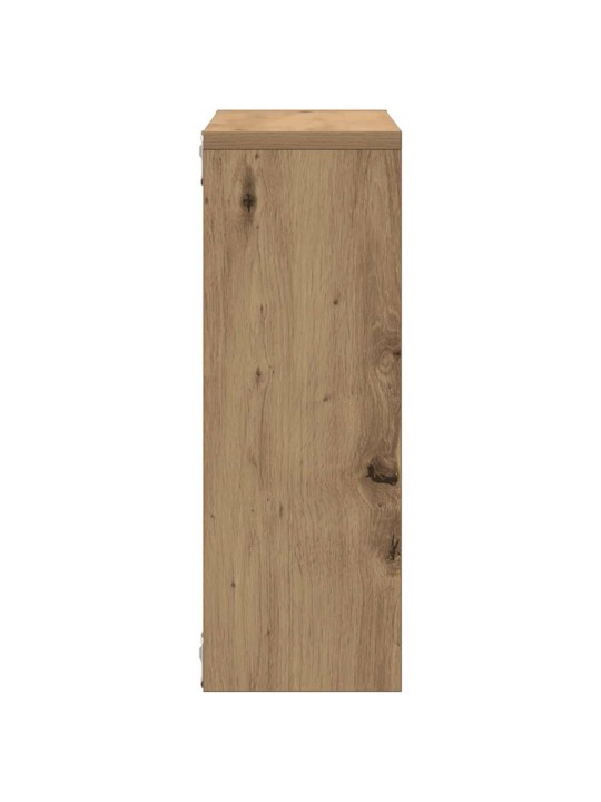 Seinähylly käsityöläinen tammi 45x16x45 cm lastulevy