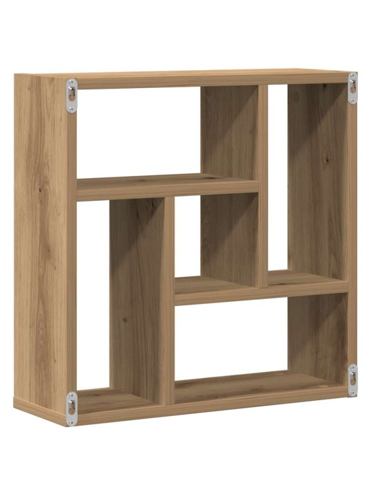 Seinähylly käsityöläinen tammi 45x16x45 cm lastulevy