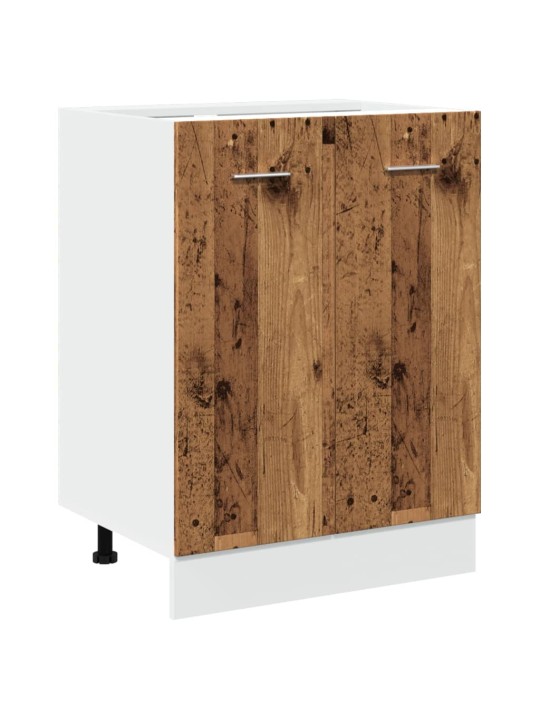 Alakaappi "lyon" old wood 60x46x81,5 cm engineered wood
