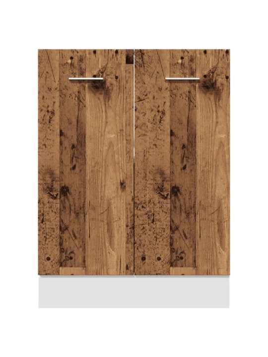Alakaappi "lyon" old wood 60x46x81,5 cm engineered wood