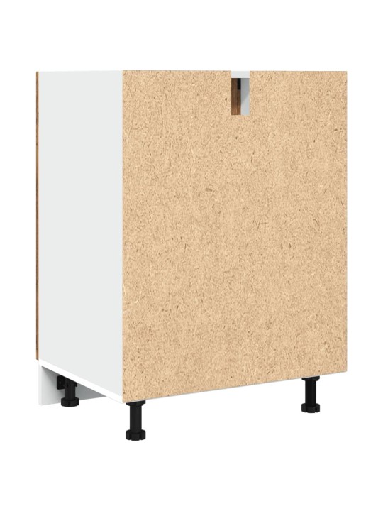 Alakaappi "lyon" old wood 60x46x81,5 cm engineered wood