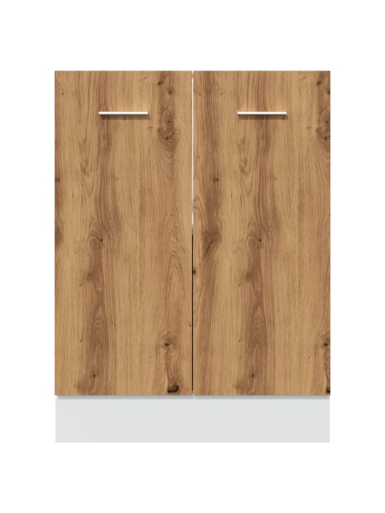Alakaappi "lyon" artisan oak 60x46x81,5 cm engineered wood