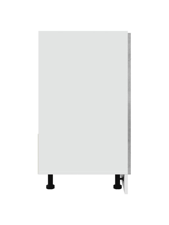 Allaskaappi "lyon" betoninharmaa 80x46x81,5 cm lastulevy