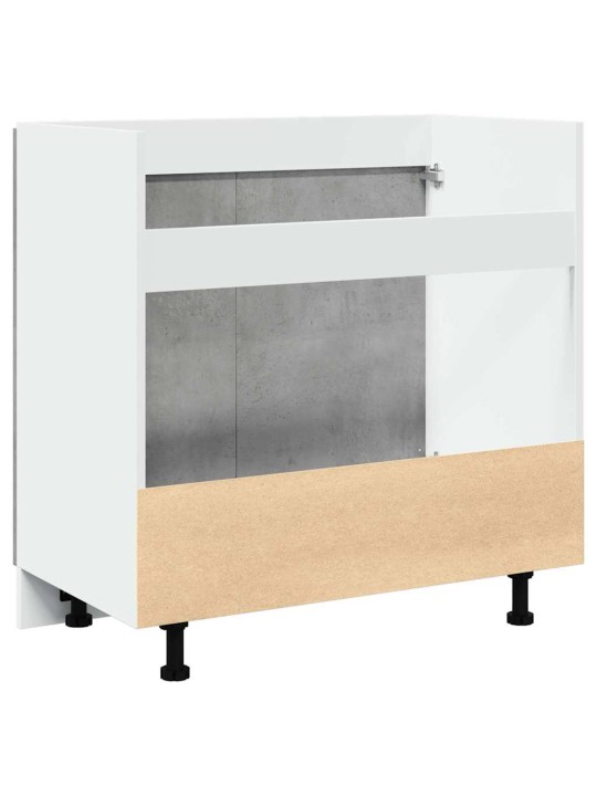 Allaskaappi "lyon" betoninharmaa 80x46x81,5 cm lastulevy