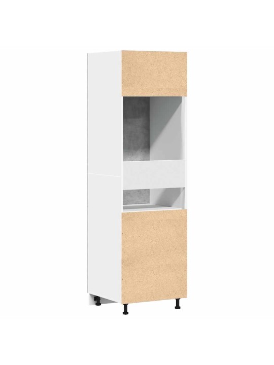 Kaappi jääkaapille "lyon" betoninharmaa 60x57x207 cm lastulevy