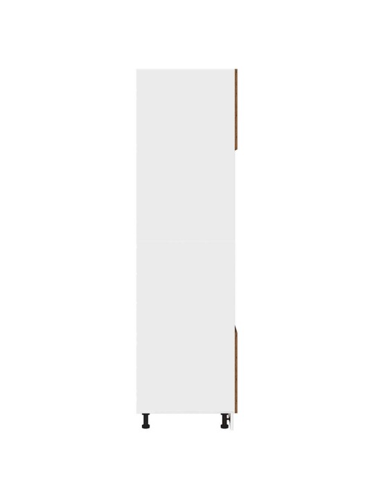 Mikroaaltouunin kaappi "lyon" vanha puu 60x57x207 cm lastulevy