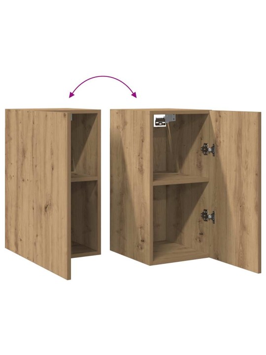 Tv-kaappi artisan oak 30,5x30x60 cm tekninen puu