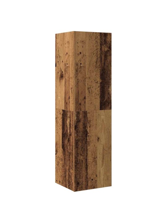 Tv kaappi old wood 30,5x30x110 cm tekninen puu