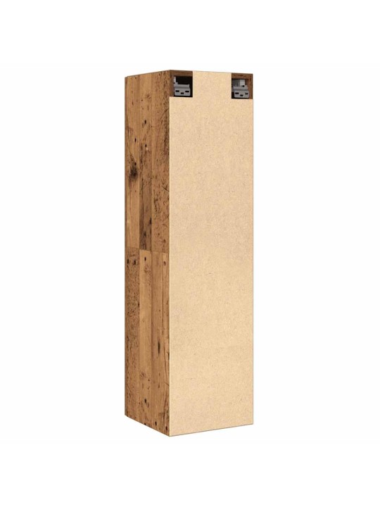Tv kaappi old wood 30,5x30x110 cm tekninen puu