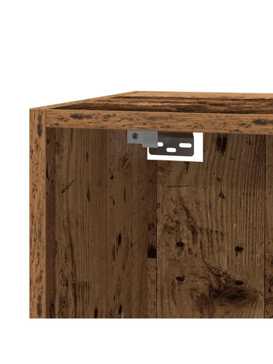 Tv kaappi old wood 30,5x30x110 cm tekninen puu
