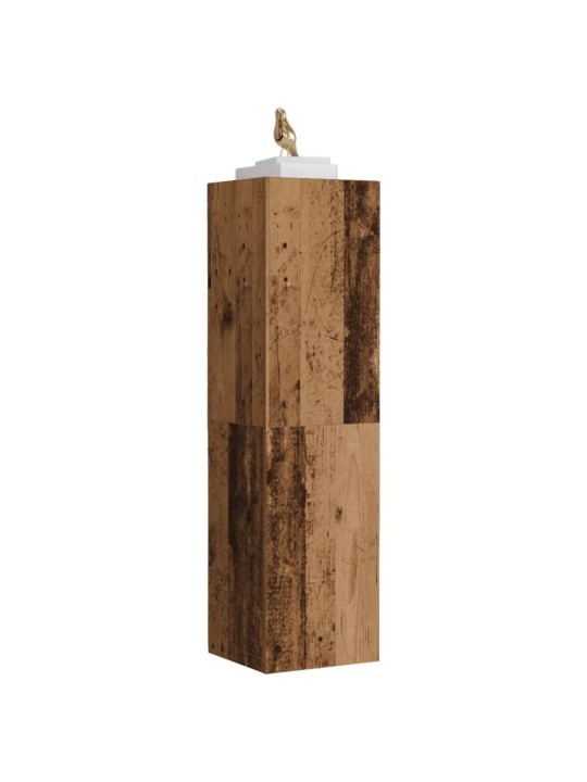 Tv kaappi old wood 30,5x30x110 cm tekninen puu