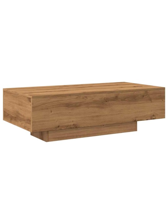 Sohvapöytä käsityöläinen tammi 100x49,5x31 cm tekninen puu