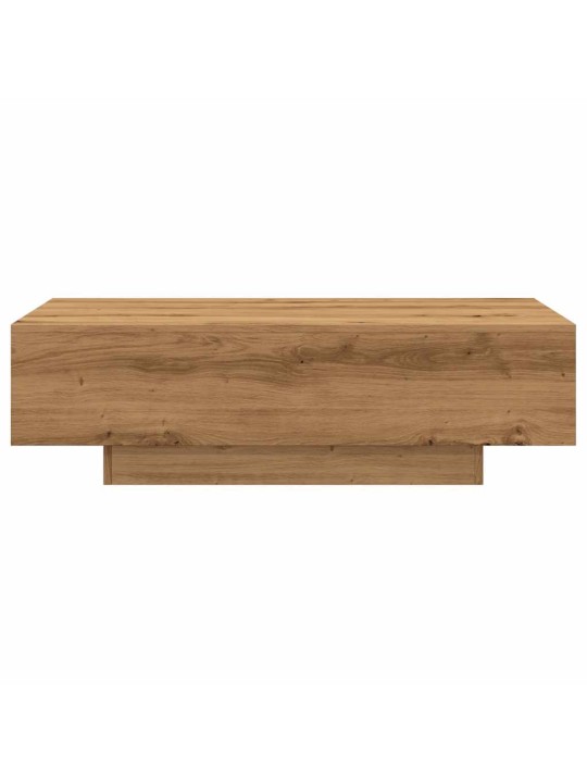Sohvapöytä käsityöläinen tammi 100x49,5x31 cm tekninen puu