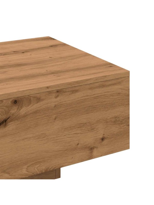 Sohvapöytä käsityöläinen tammi 100x49,5x31 cm tekninen puu