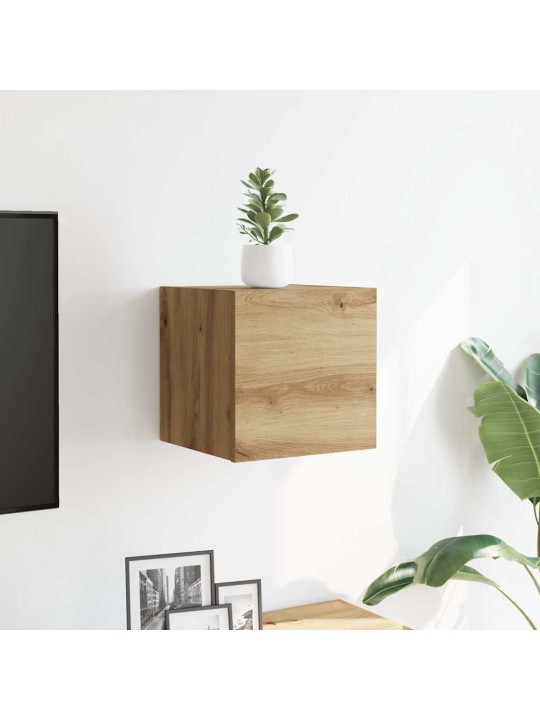Seinä-tv-kaappi artisan oak 30,5x30x30 cm
