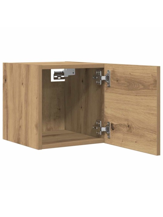Seinä-tv-kaappi artisan oak 30,5x30x30 cm