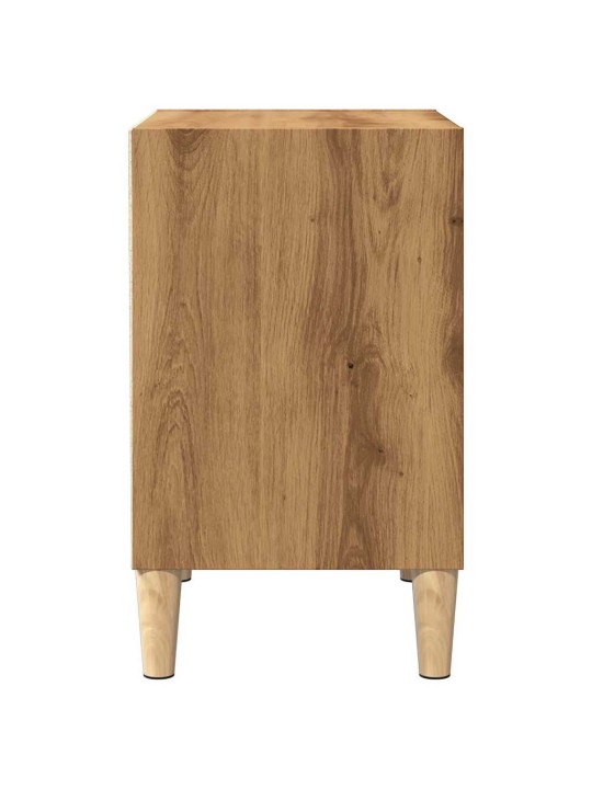 Yöpöytäkaappi artisan oak 40x30x50 cm tekninen puu