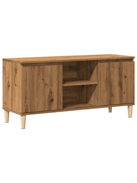 Tv-taso artesaani tammi 102x35x50 cm tekninen puu