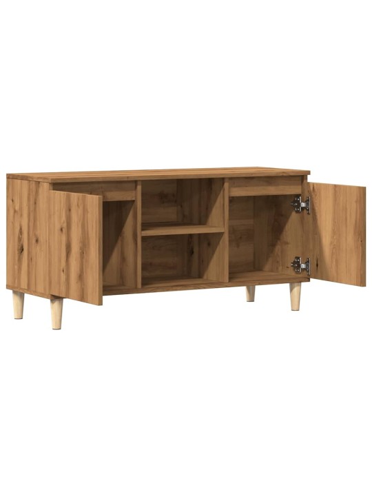 Tv-taso artesaani tammi 102x35x50 cm tekninen puu