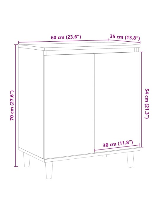 Senkki vanhaa puuta 60x35x70 cm tekninen puu