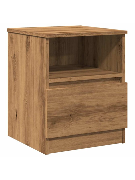 Yöpöytäkaappi artisan oak 40x40x50 cm tekninen puu