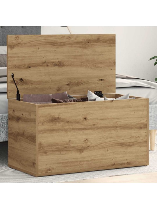 Säilytysarkku käsityöläinen tammi 84x42x46 cm tekninen puu