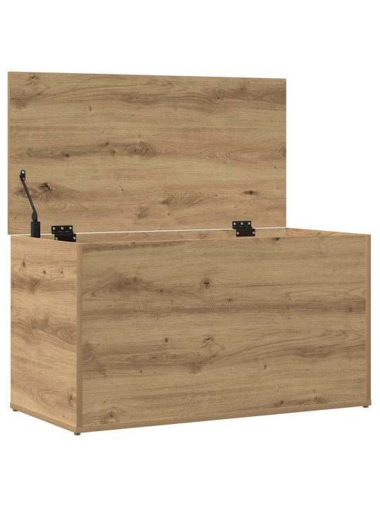 Säilytysarkku käsityöläinen tammi 84x42x46 cm tekninen puu