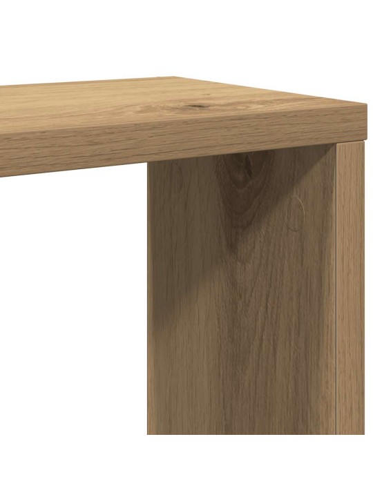 Wall cube hyllyt 6 kpl käsityöläinen tammi tekninen puu
