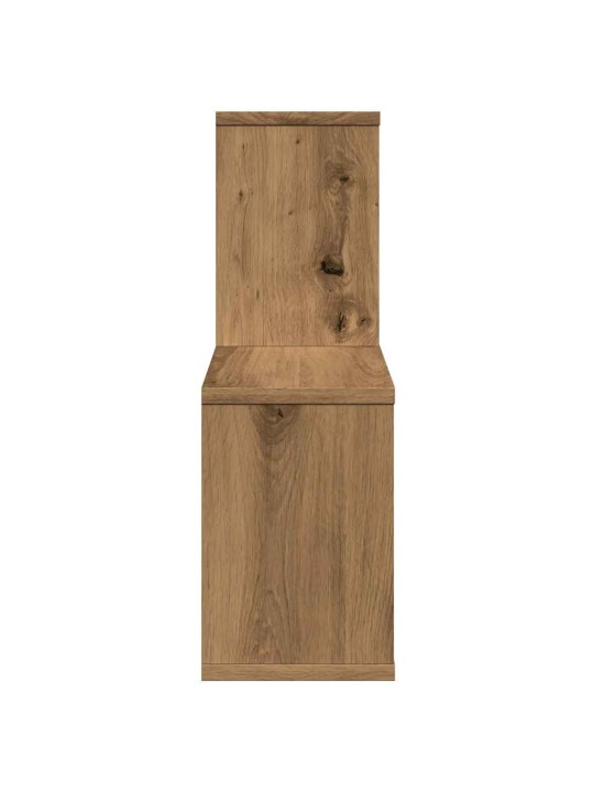 Seinähylly käsityöläinen tammi 100x18x53 cm lastulevy