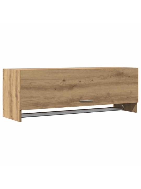 Vaatekaappi käsityöläinen tammi 100x32,5x35 cm tekninen puu